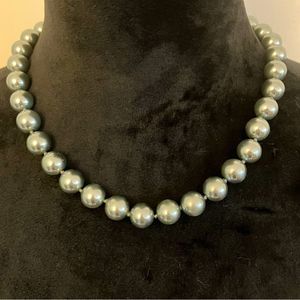 Blue pearl necklace from Talbot’s